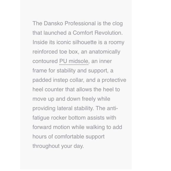 Dansko Professional Black Tooled leather clogs size 37/7 - Picture 7 of 8